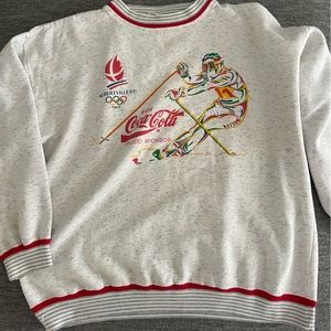 1992 Albertville Olympics Coca Cola Sweater